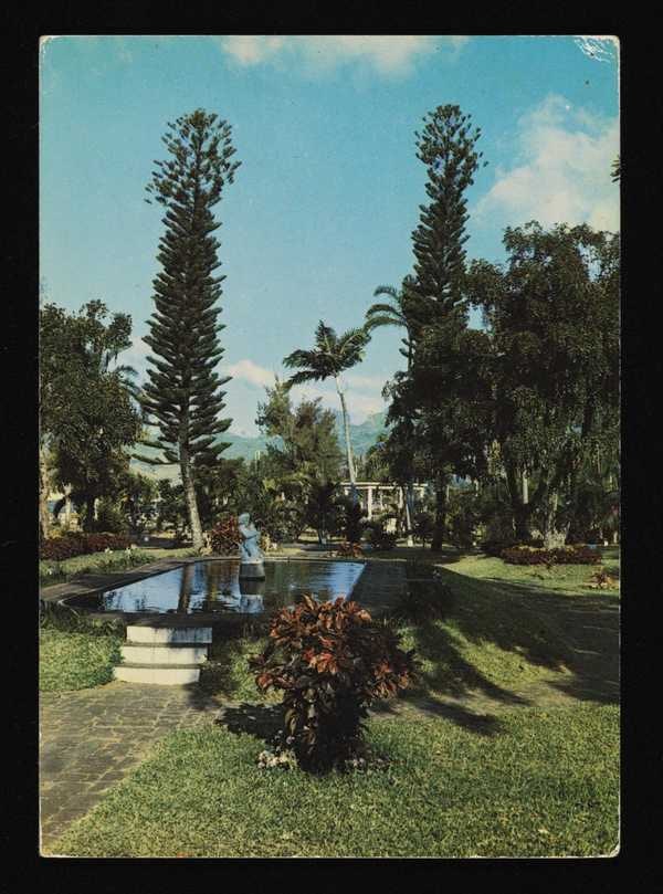 ‘Postcard of Mauritius from Arthur Lett-Haines to Cedric Morris