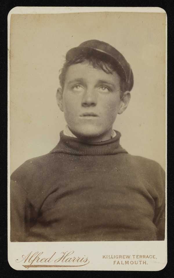 ‘Mounted portrait photograph of Jack Rolling