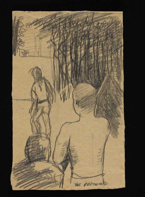 ‘Sketch entitled ‘The Reconing’ [sic]