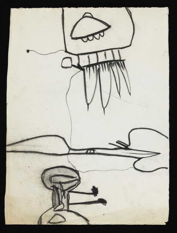 ‘Sketch of abstract shapes