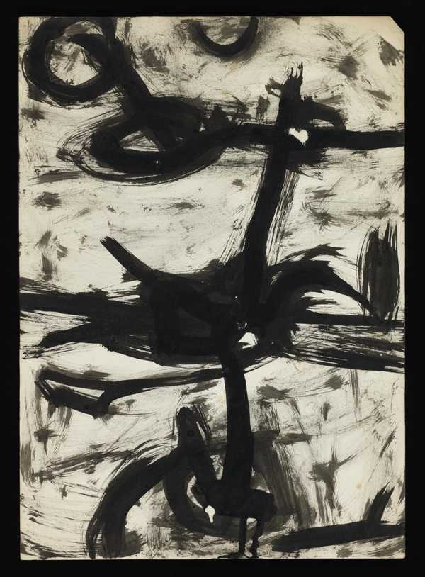 ‘Painting consisting of abstract brushstrokes