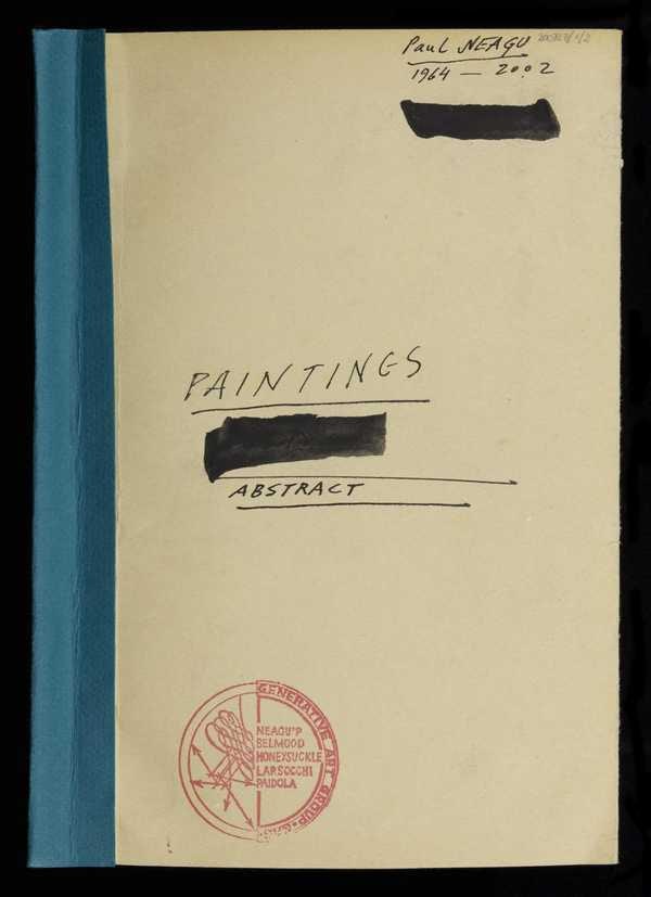 ‘Scrapbook, ‘Paintings / abstract’