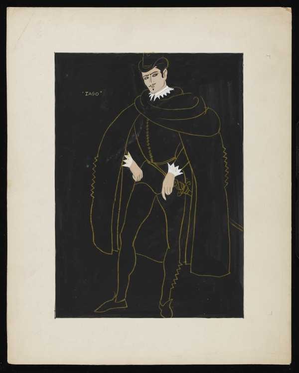 ‘Costume design titled ‘Iago’