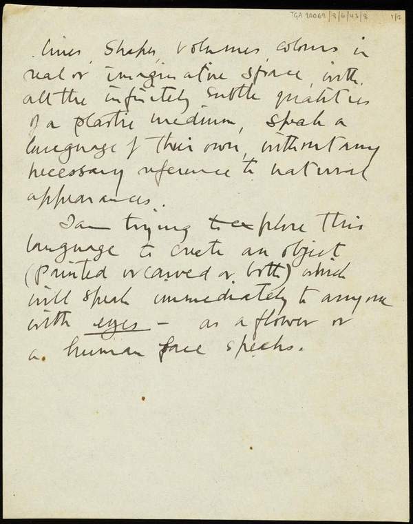 ‘Incomplete letter from John Wells to J.P. Hodin