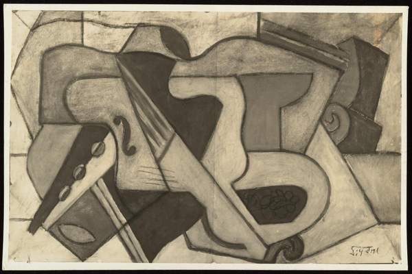 ‘Untitled study for ‘Still life’