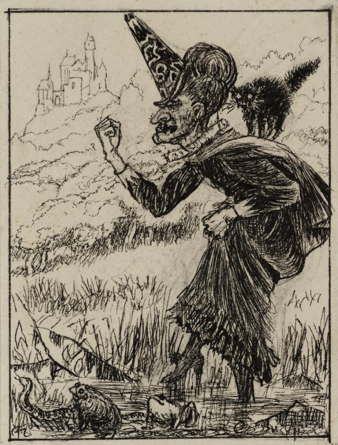 The Wicked Fairy for ‘At the Back of the North Wind’