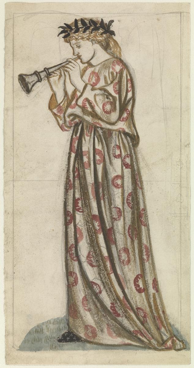 A Girl with a Flute