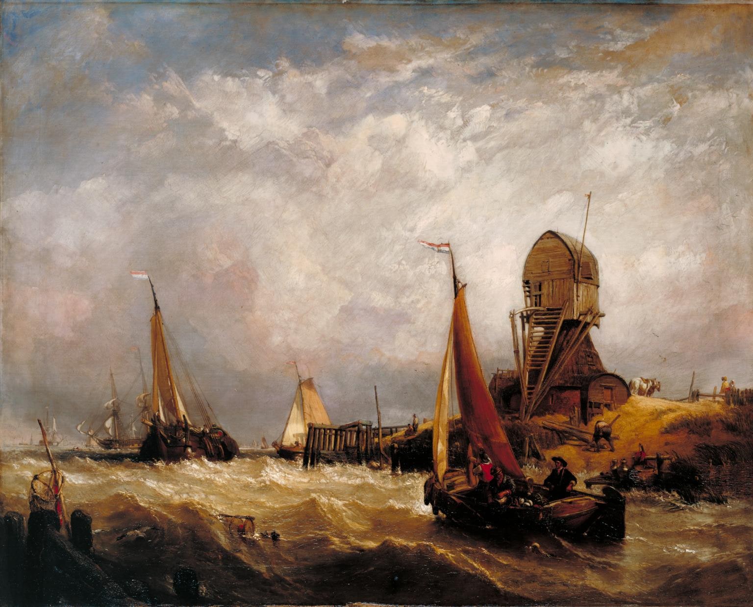 Oude Scheld - Texel Island, Looking towards Nieuwe Diep and the Zuider Zee