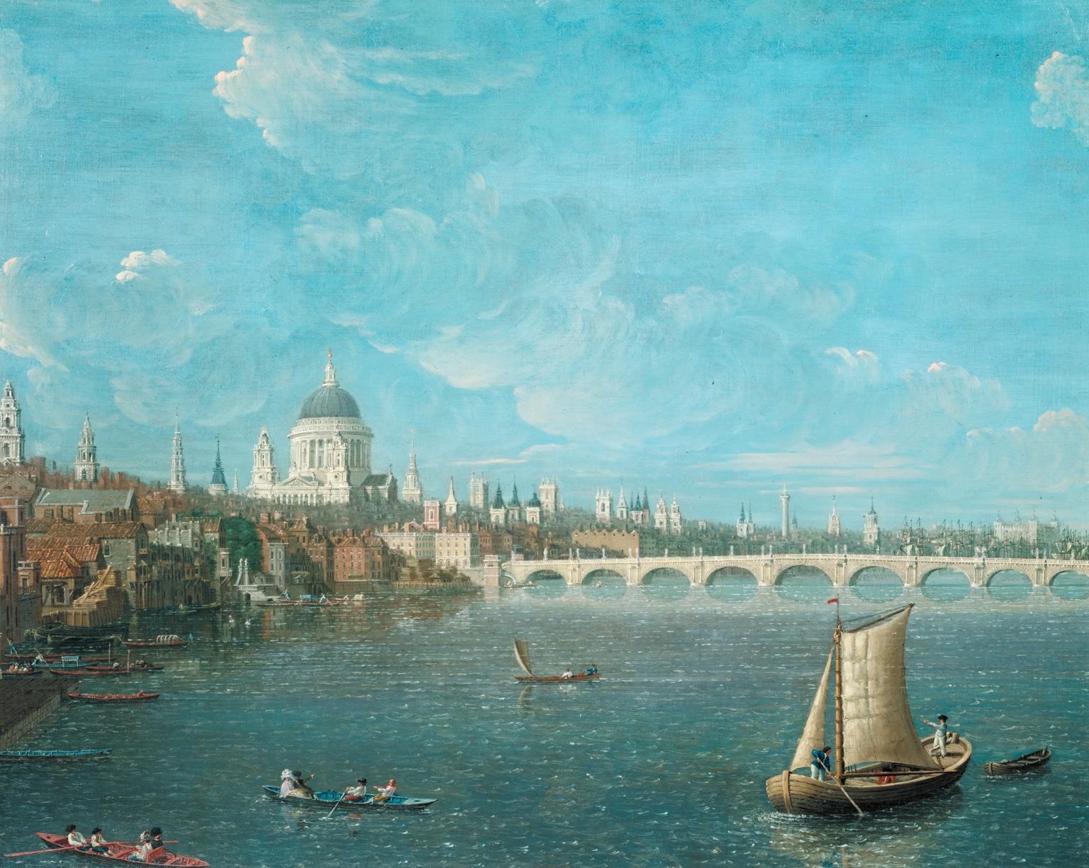 View of St Paul’s from the Thames
