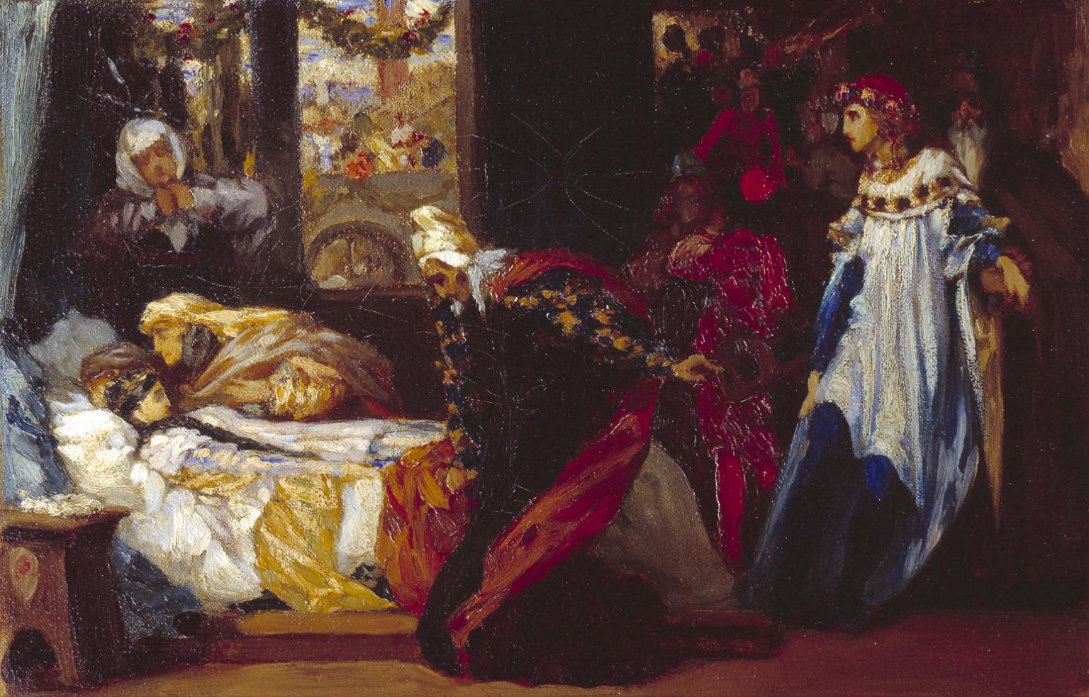 Study for ‘The Discovery of Juliet Apparently Lifeless’