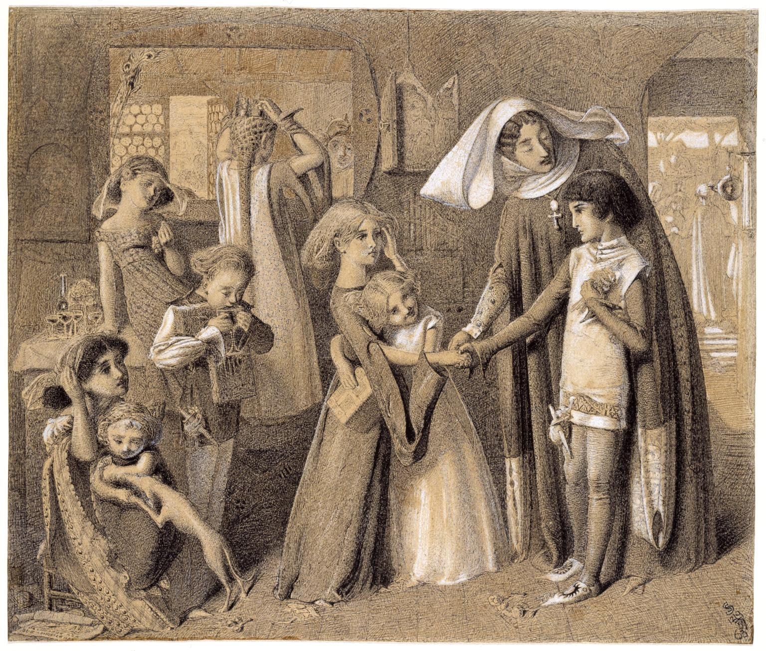 Dante’s First Meeting with Beatrice
