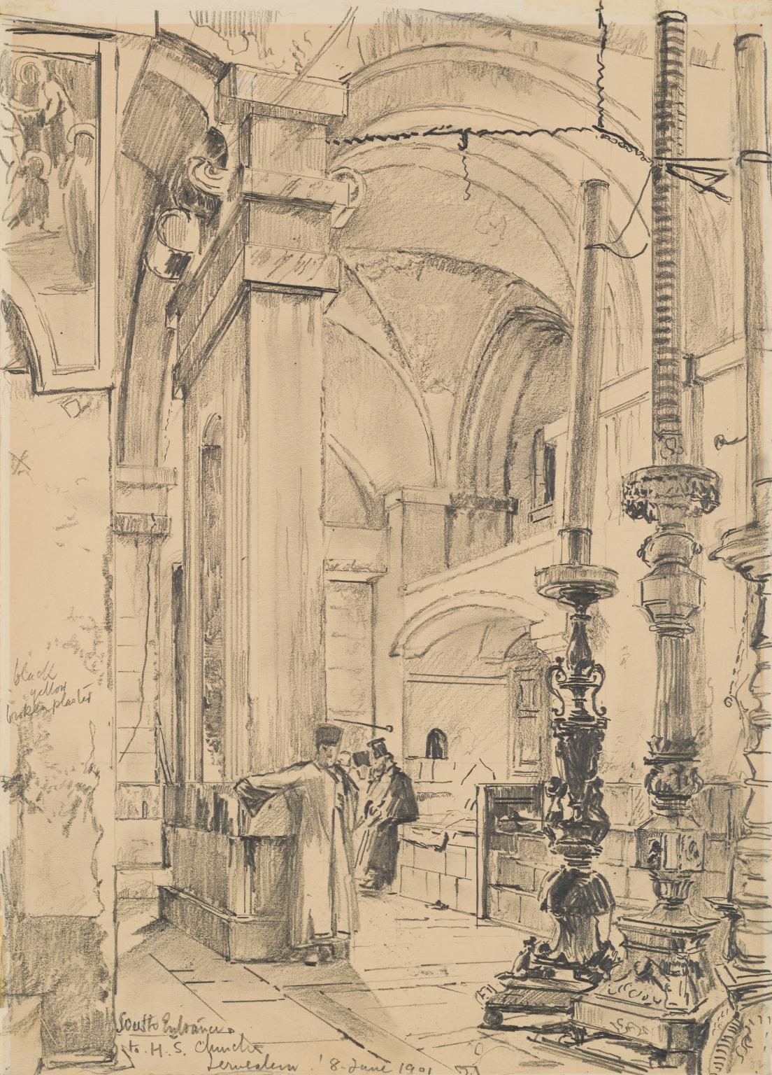 South Entrance, Church of the Holy Sepulchre, Jerusalem