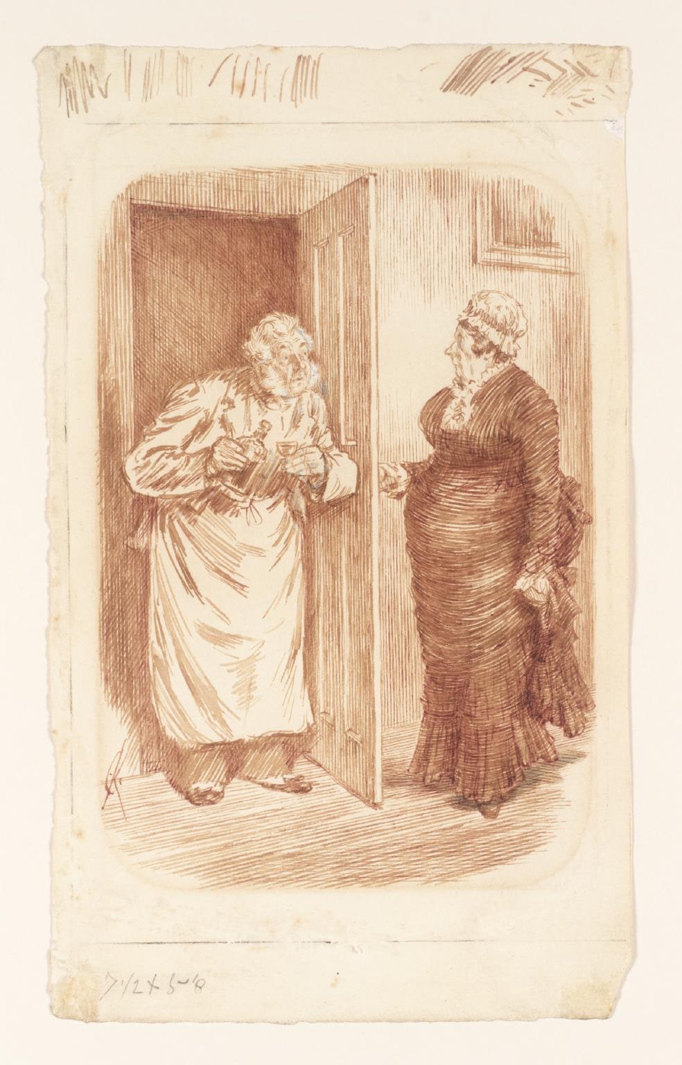 Woman and Butler