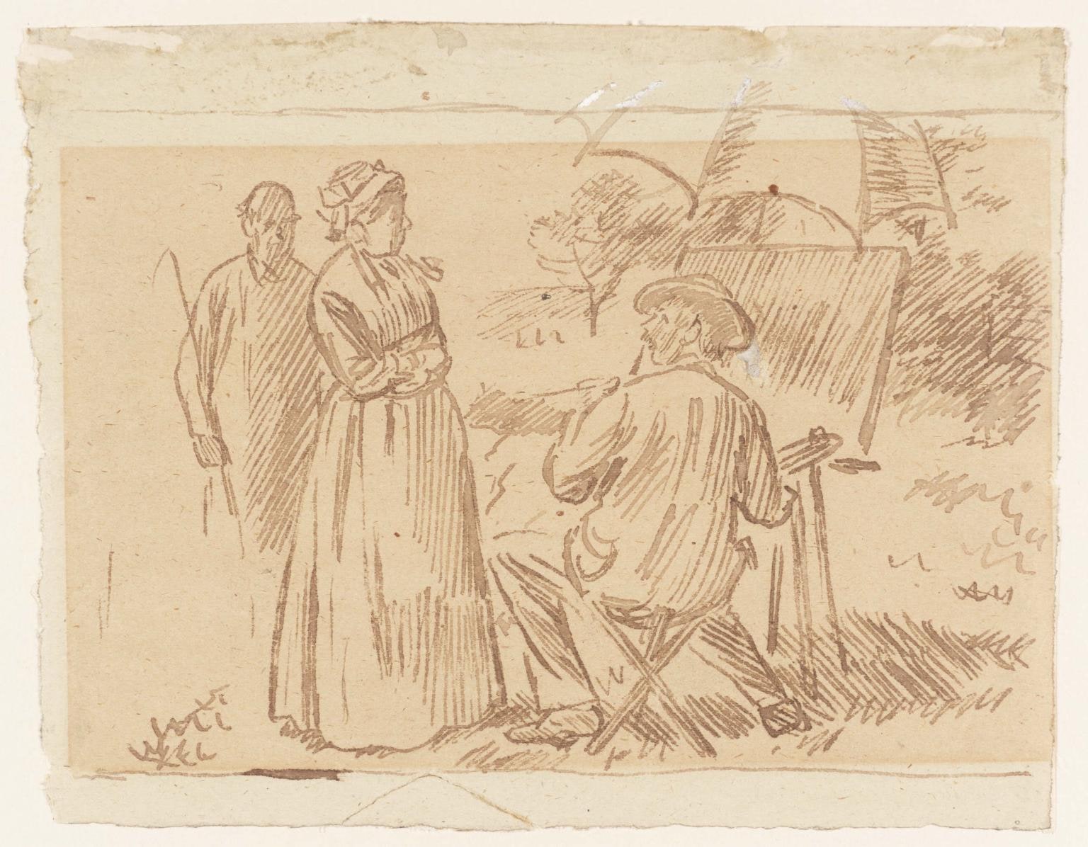 Artist Sketching
