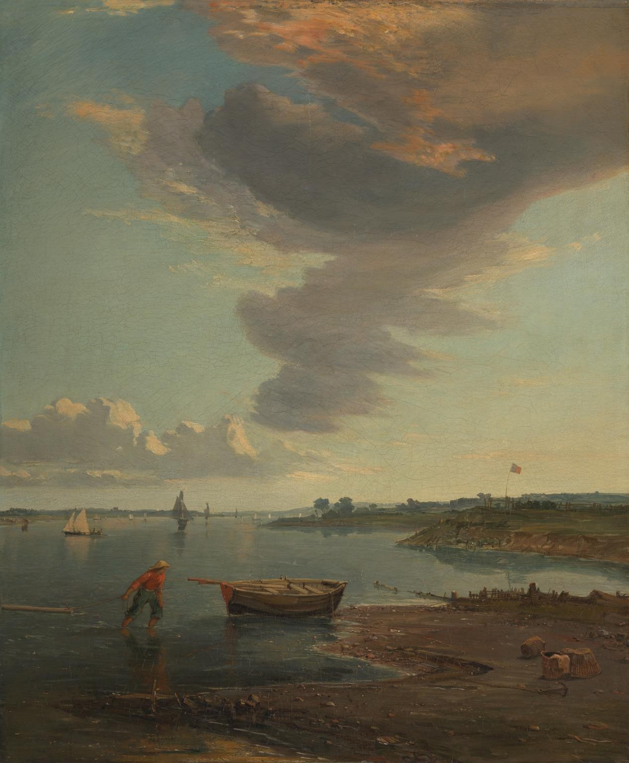 The Thames below Woolwich, 1843