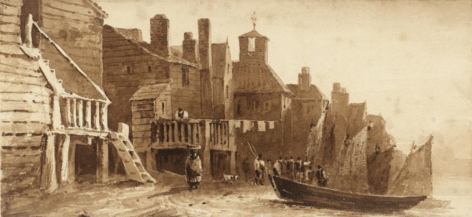 Buildings on the Banks of the Thames