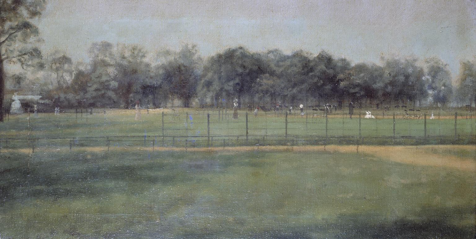 Kensington Gardens: Vicinity of the Pond
