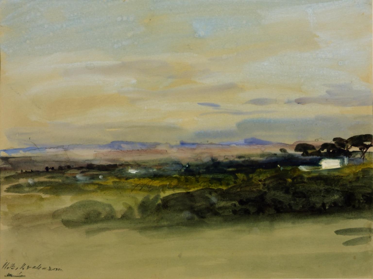 Landscape in the Campagna (?)