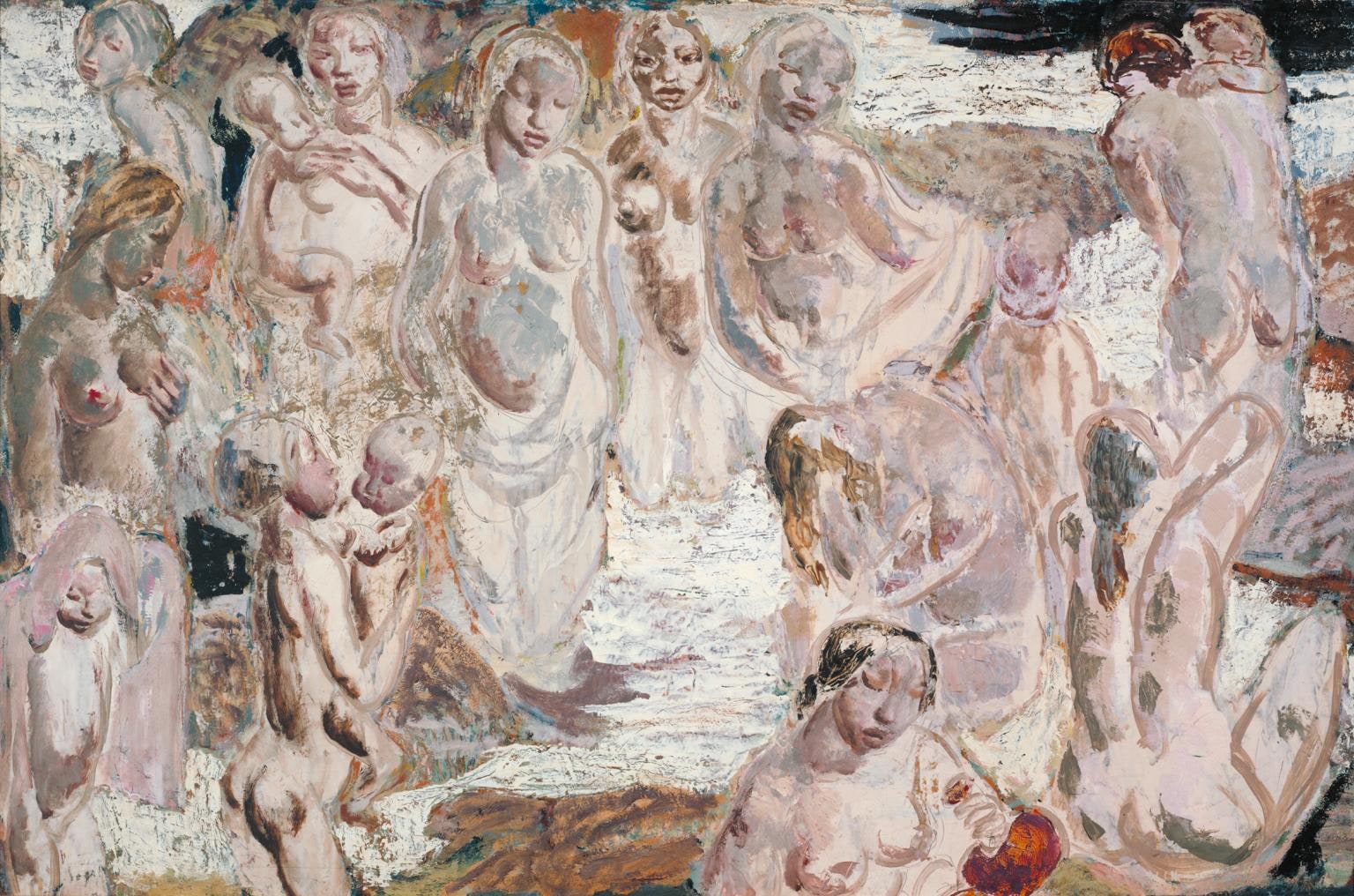 Bathing Scene, Bali