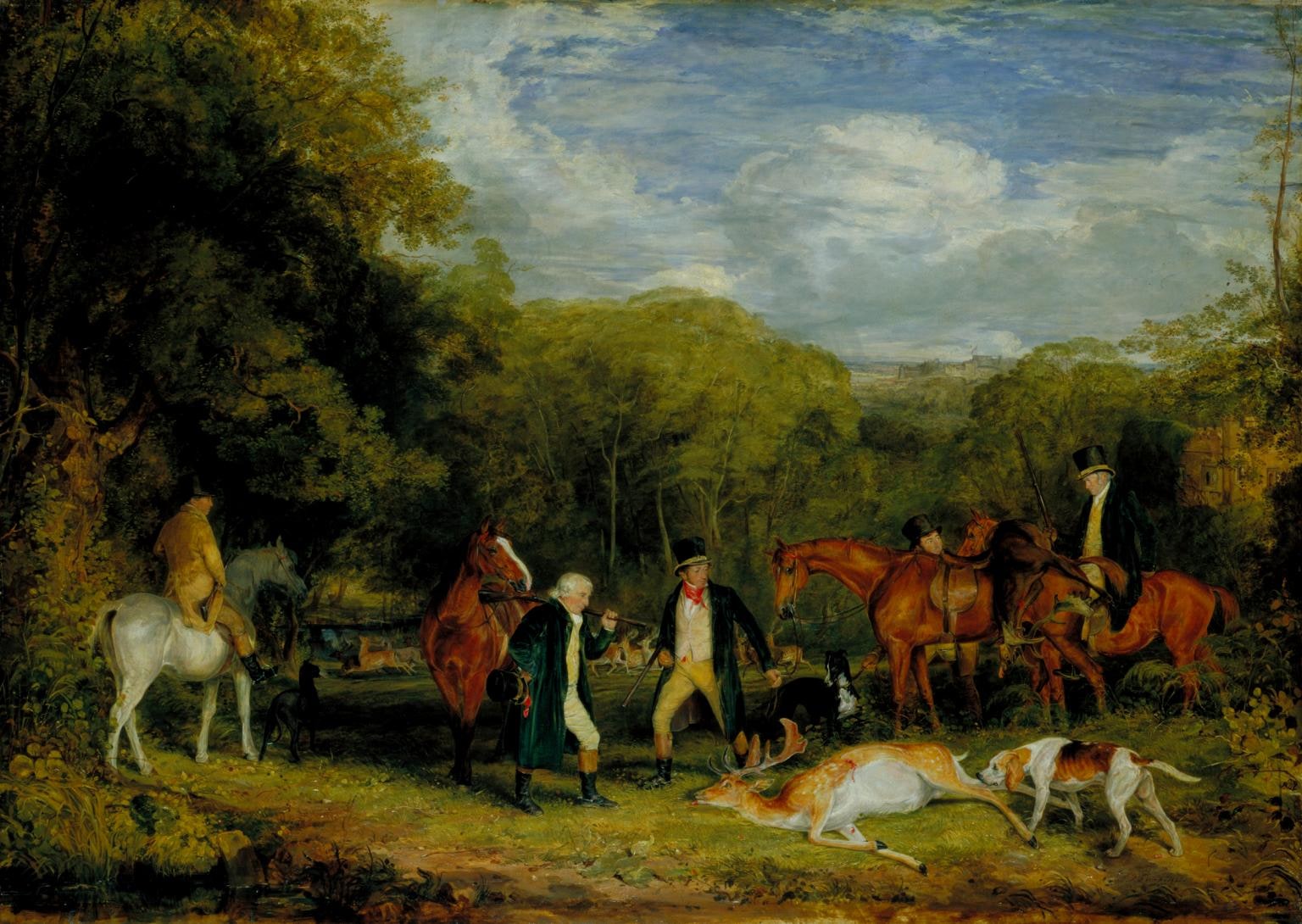 Buck-Shooting in Windsor Great Park