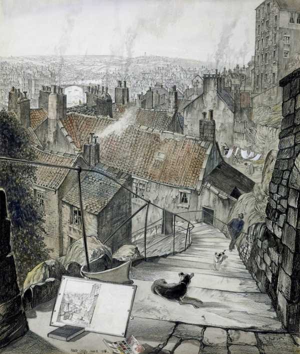 Chimney Stacks and Winding Ways, Whitby