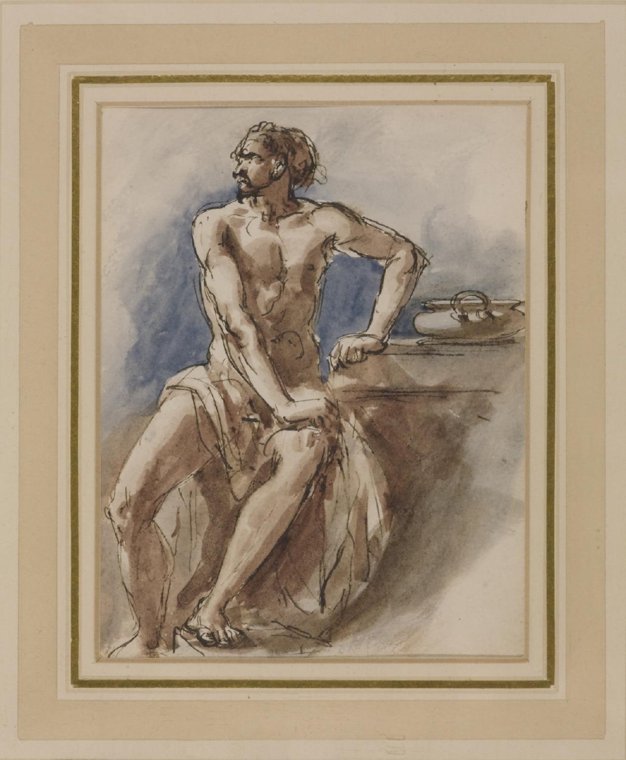 Warrior Seated at a Table