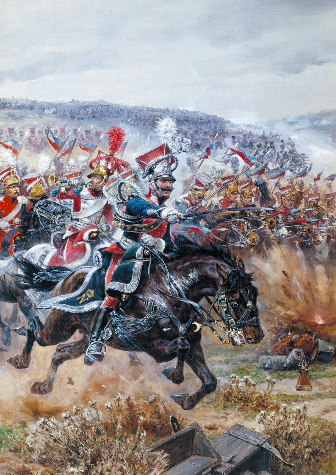 Poniatowski’s Last Charge at Leipzig