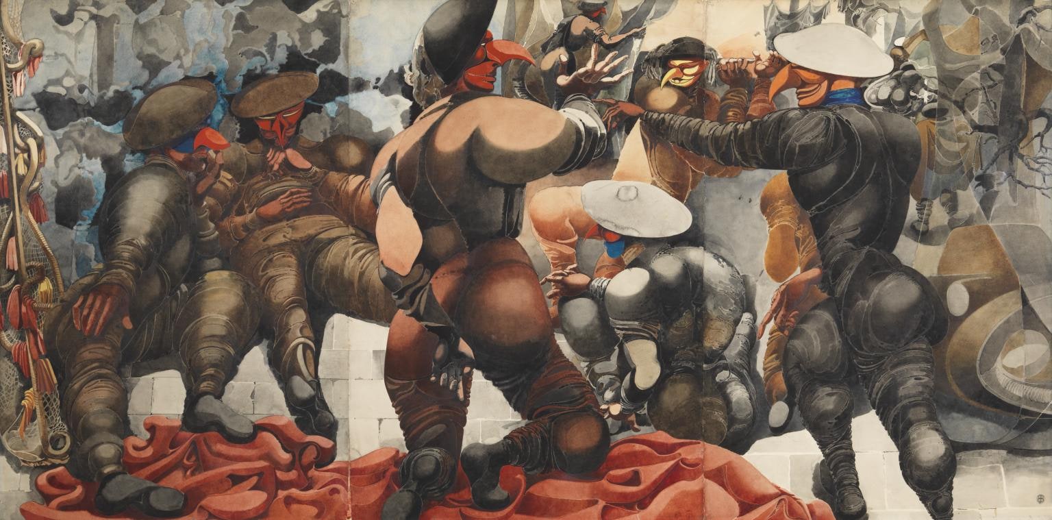 Soldiers at Rye
