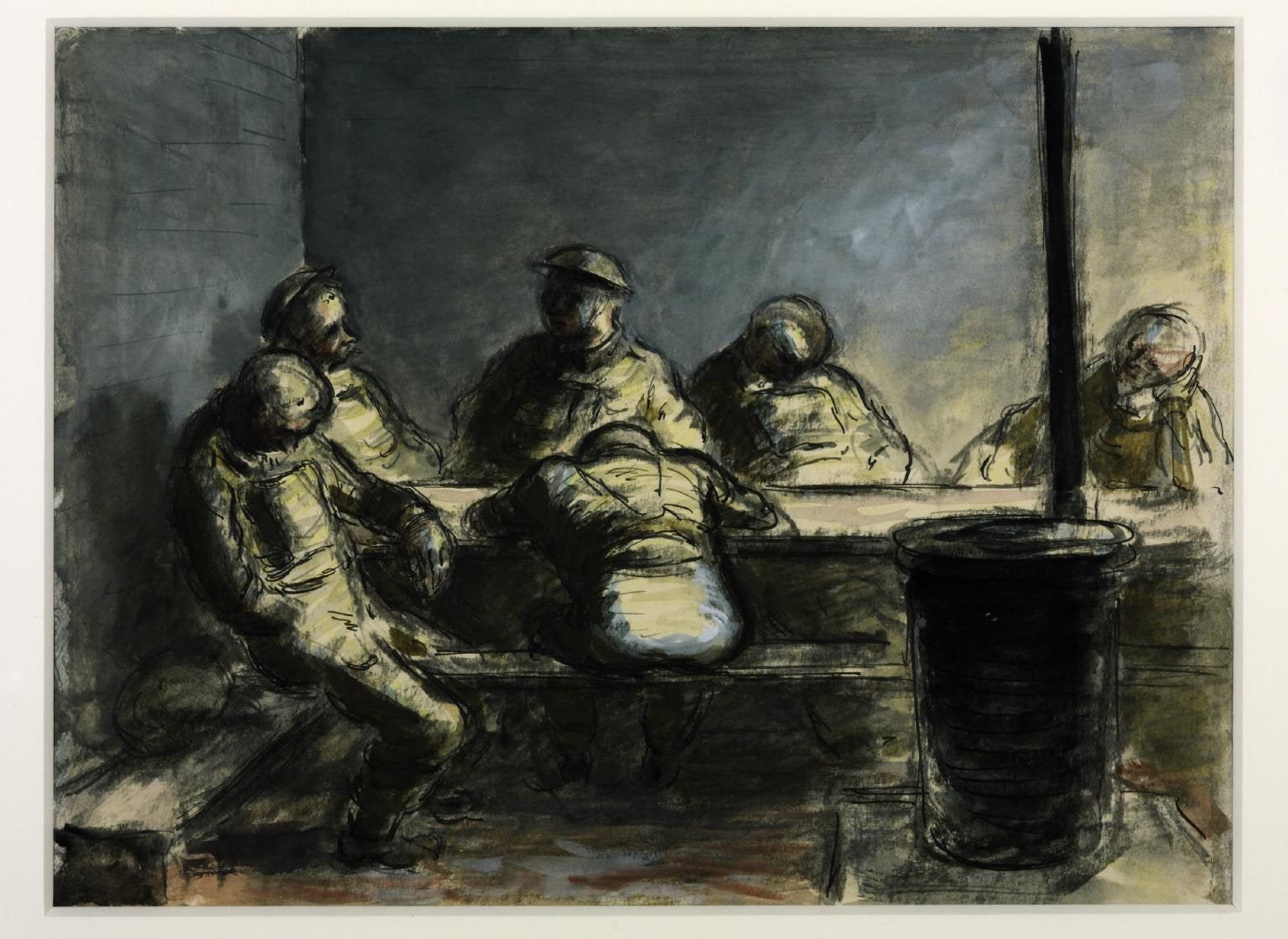 On a Fortified Island, the Night Watch