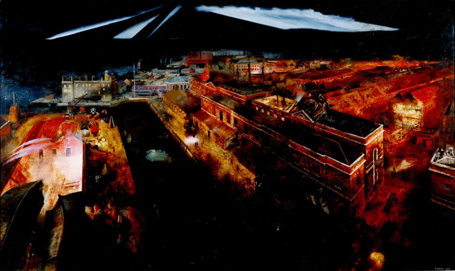 Night Raid on Portsmouth Docks