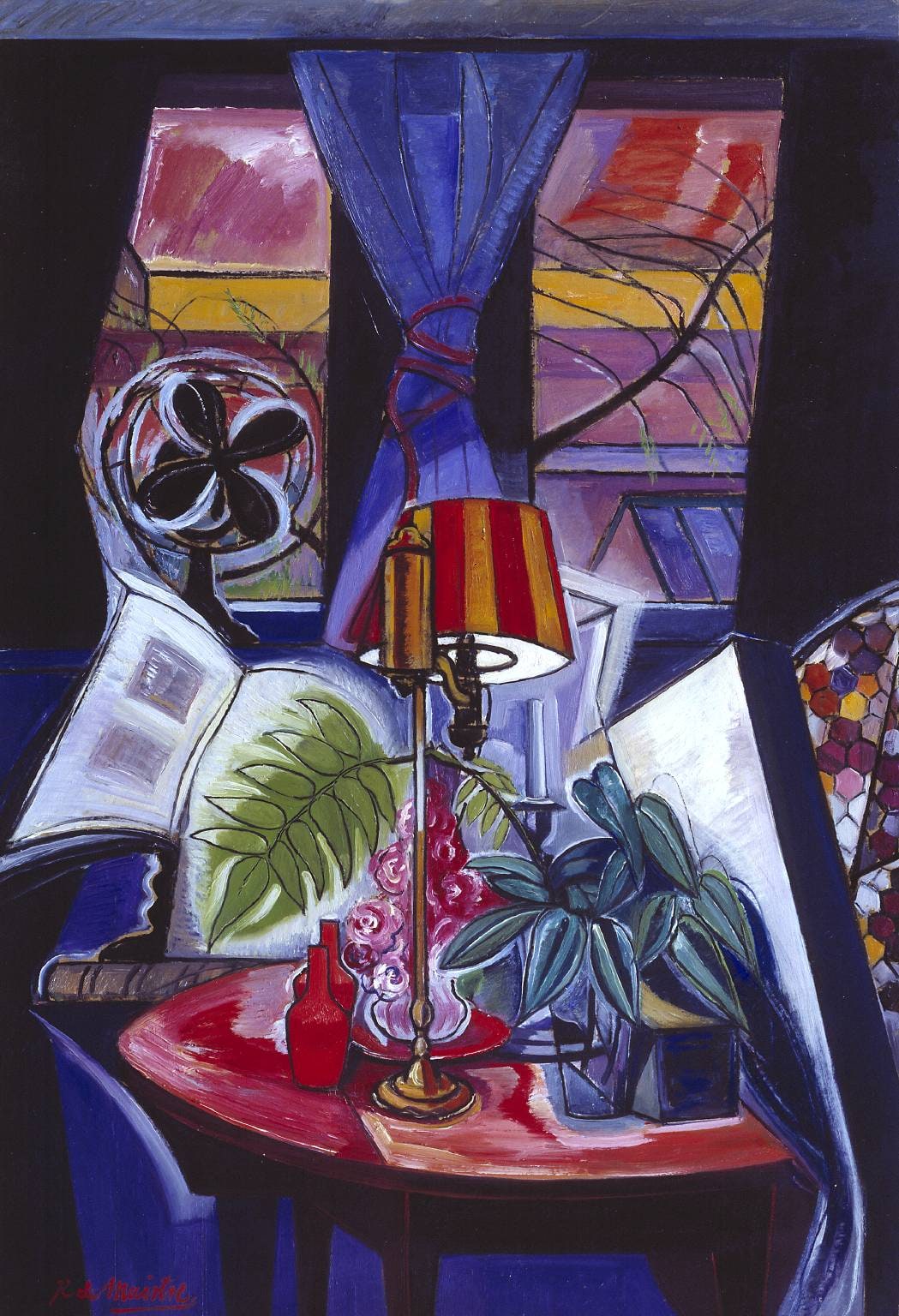 Interior with Lamp