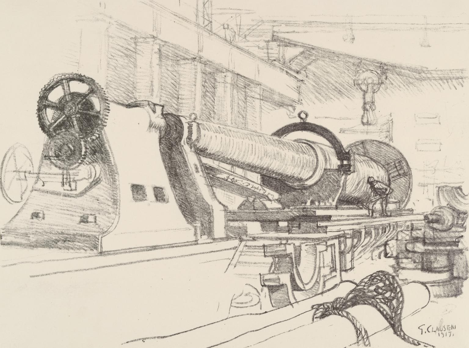 Making Guns: Turning a Big Gun