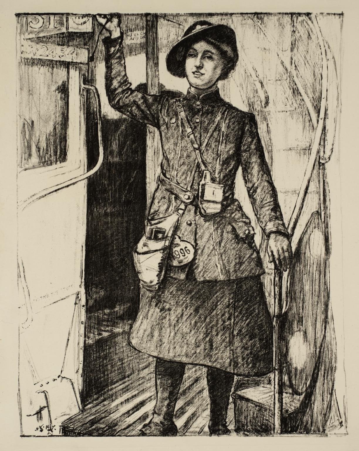 Women’s Work: In the Towns - A Bus Conductress