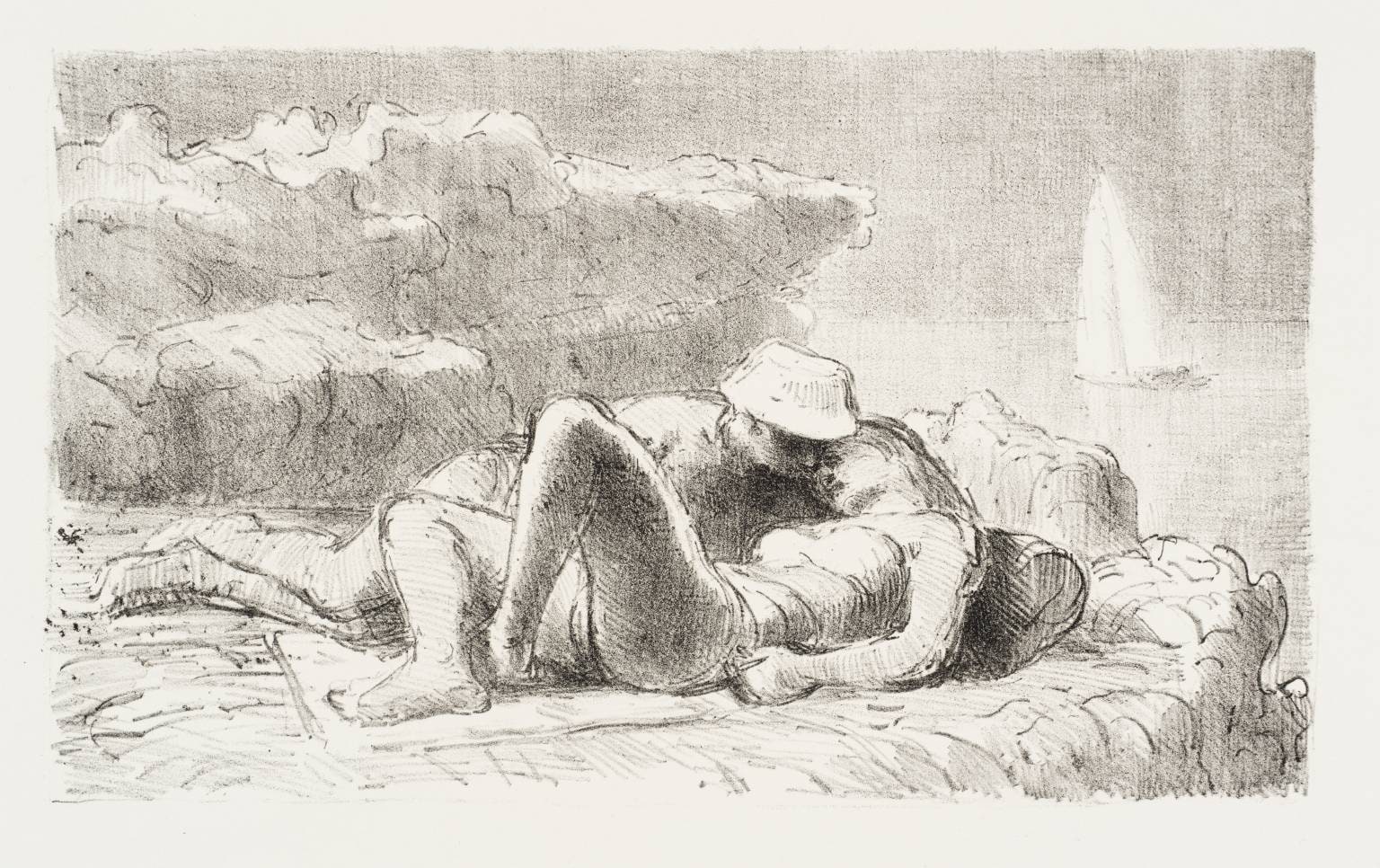 Lovers by the Sea