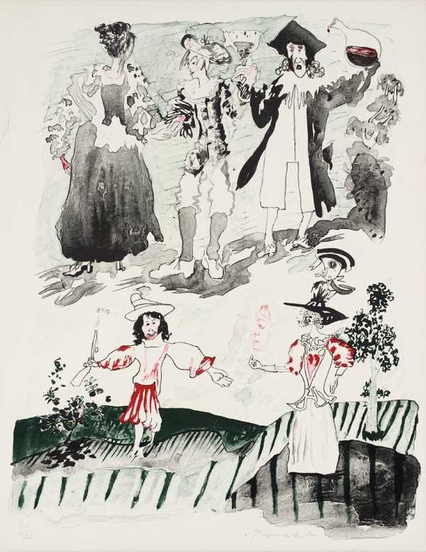 Northern Lass (from Europaeische Graphik VII)