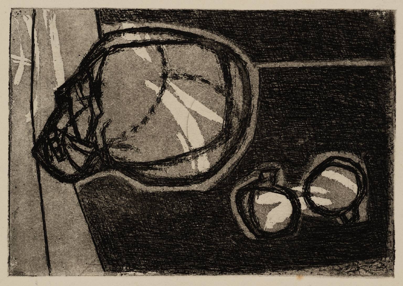 Skull and Pomegranate