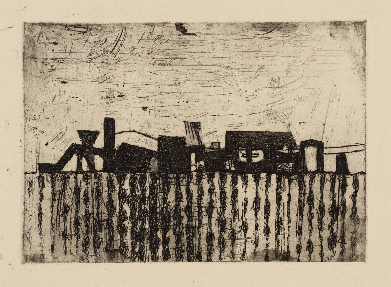 Corrugated Fence