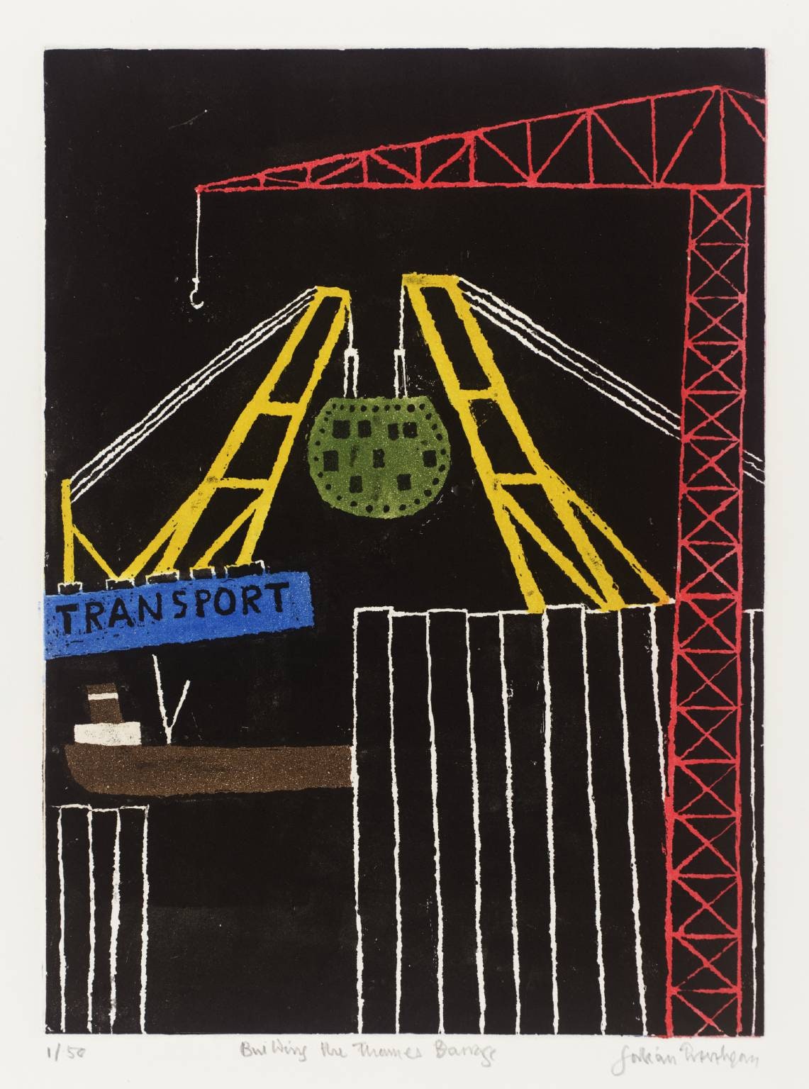 Building the Thames Barrage
