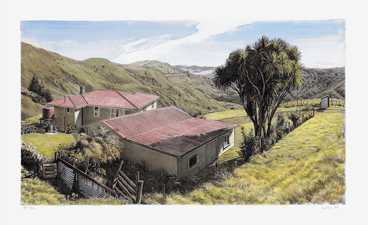 Red Roofs, North Island, New Zealand