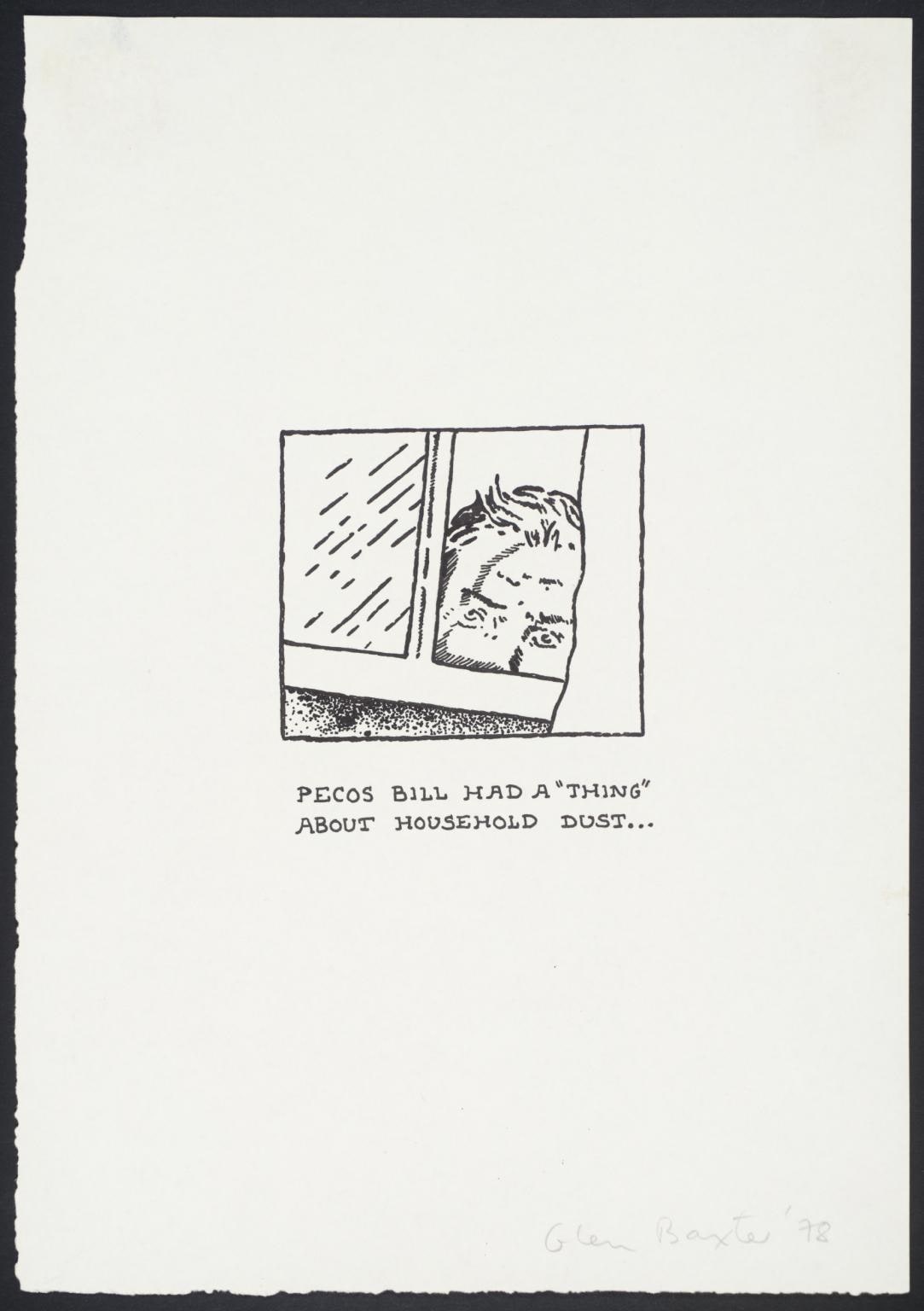 Pecos Bill had a ‘Thing’ about Household Dust