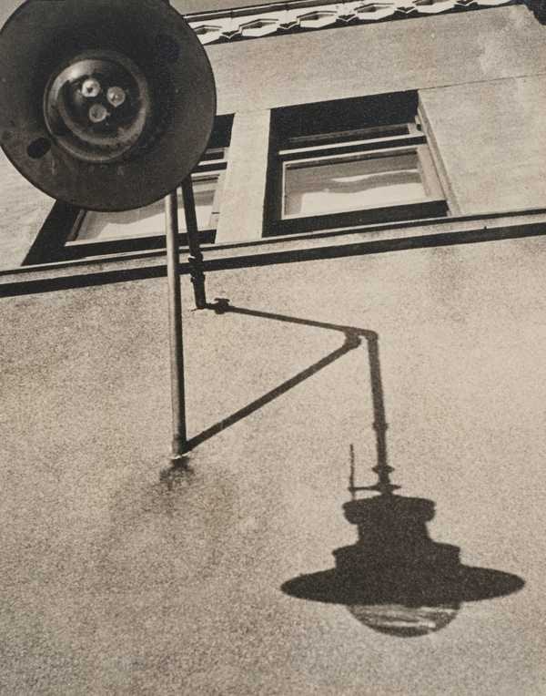 Untitled (Street lamp and shadow)