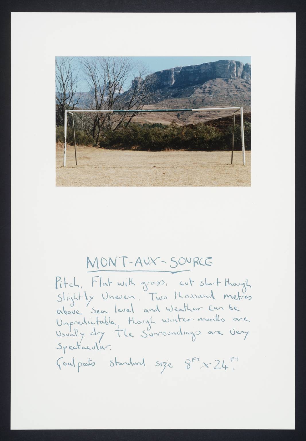 Mont aux Source