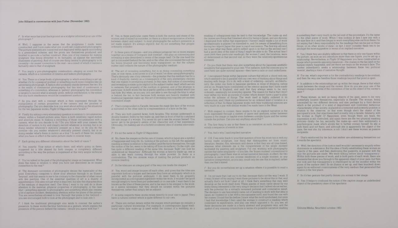 ‘Facade’ and ‘Flight of Happiness’