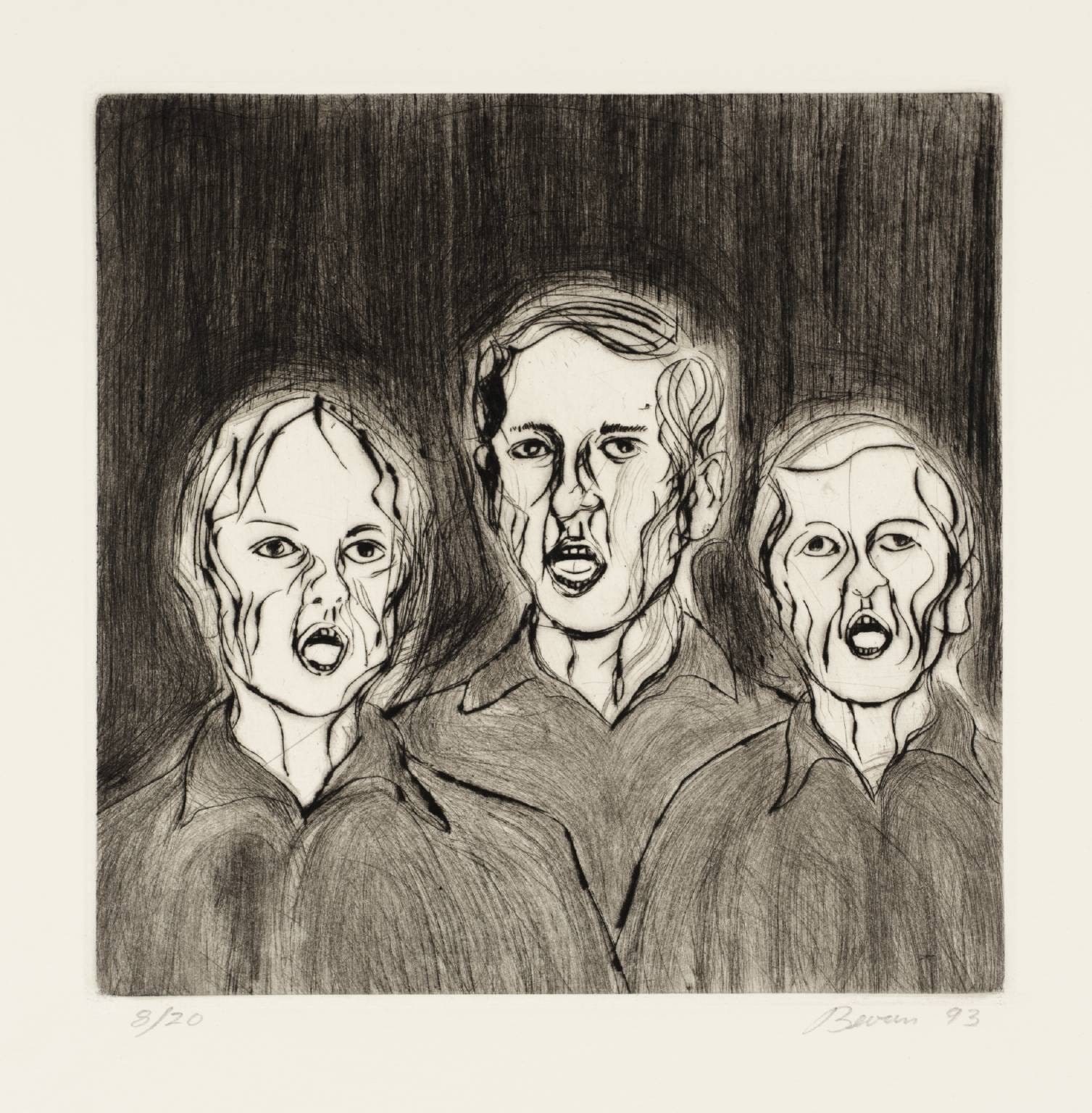 Man and Two Boys