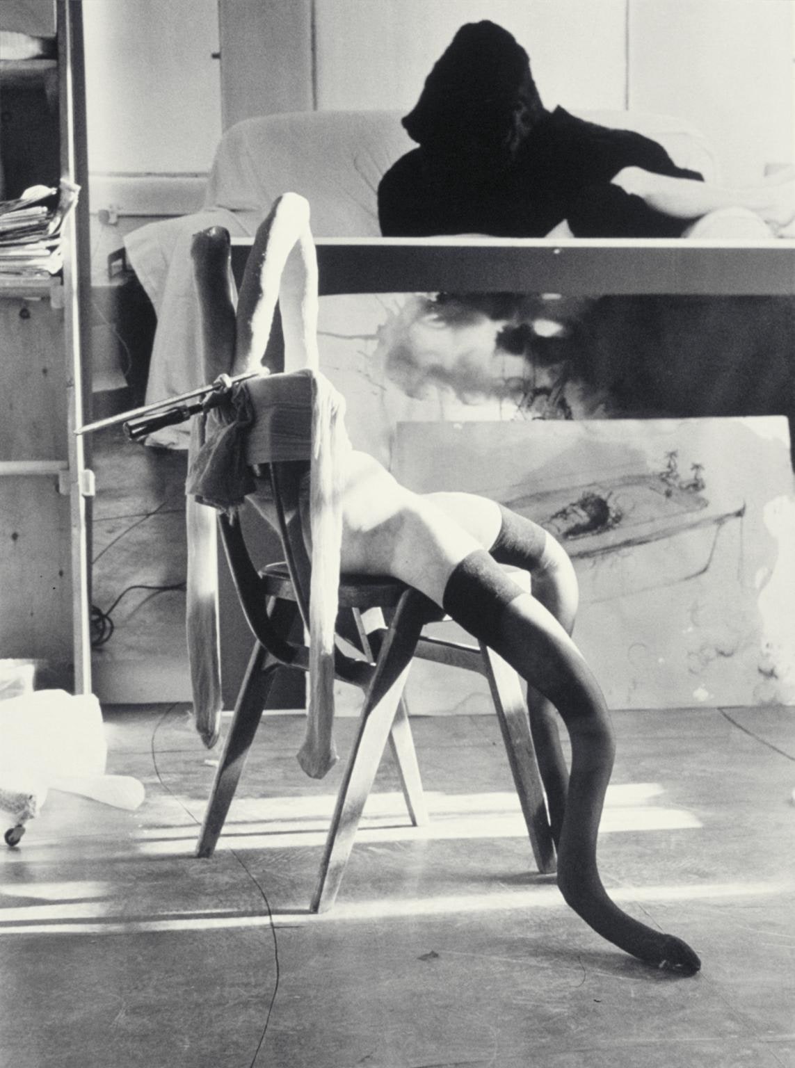 Black and White Bunny # 3