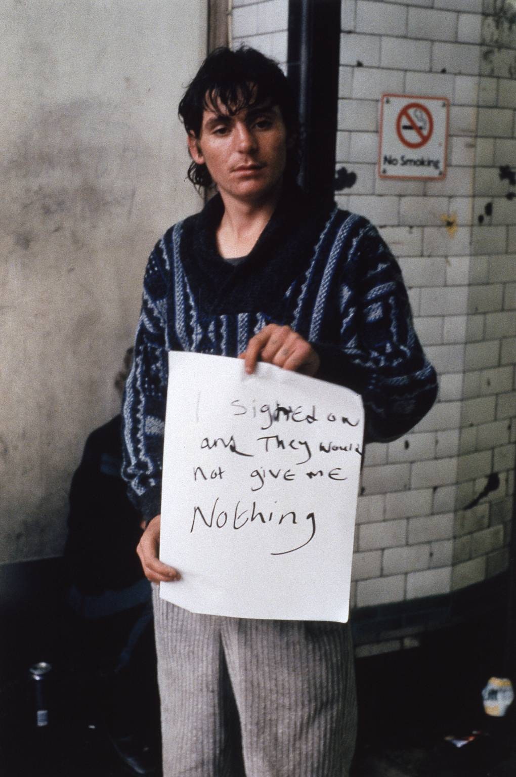 ‘I signed on and they would not give me nothing’