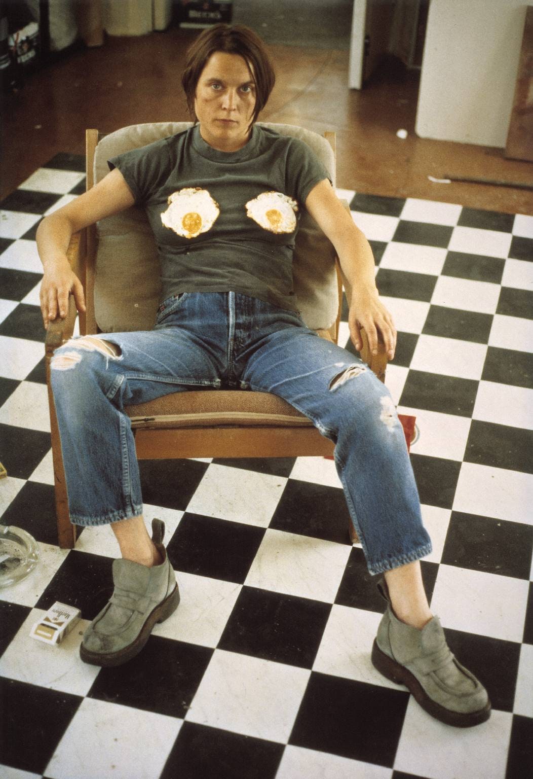 Self Portrait with Fried Eggs