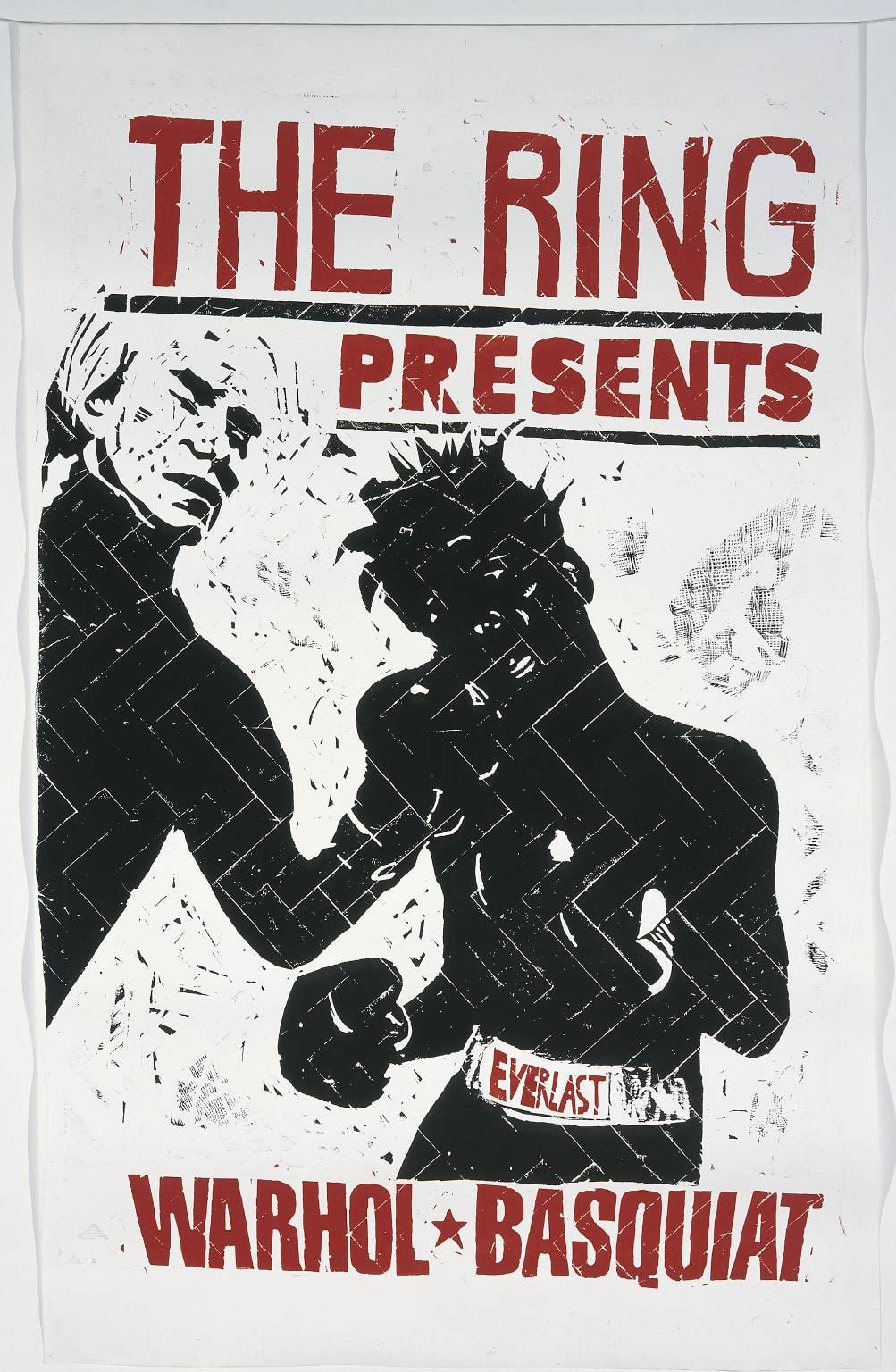 The Ring: Andy Warhol and Jean Michel Basquiat Boxing
