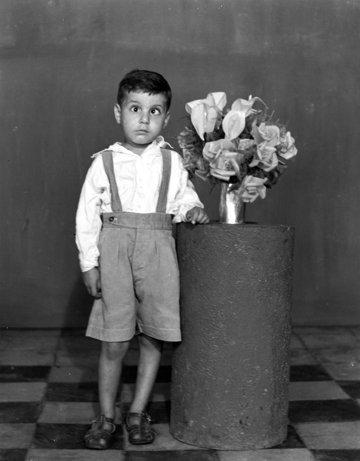 Anonymous. Madani’s parents’ home, the studio, Saida, Lebanon, 1948-53. Hashem el Madani