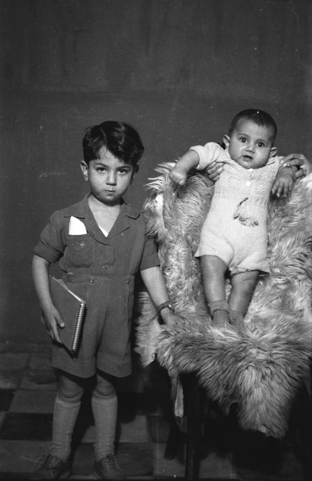 Anonymous. Madani’s parents’ home, the studio, Saida, Lebanon, 1949-50. Hashem el Madani
